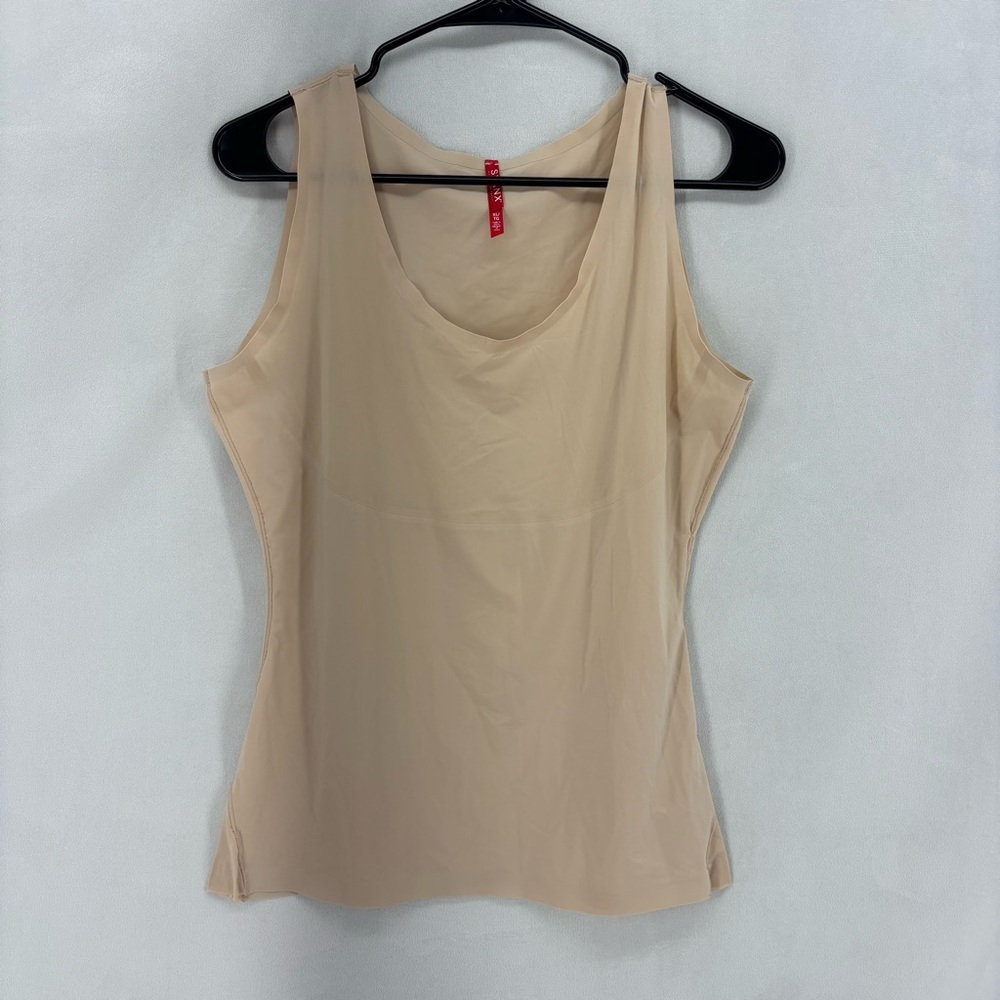 SPANX Beige Shapewear Tank Top Women’s XL Nude Thinstincts 2.0 Compression